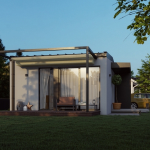 Casa Cubro M2 cu copertine